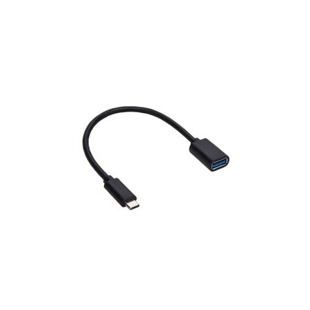 Cable Wholesale 8 inch USB Type C Male to USB3.0 (G1) A-Female Cable 30U3-36280